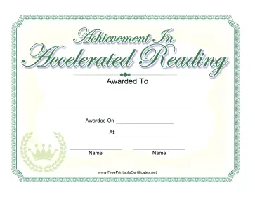 Achievement In Accelerated Reading