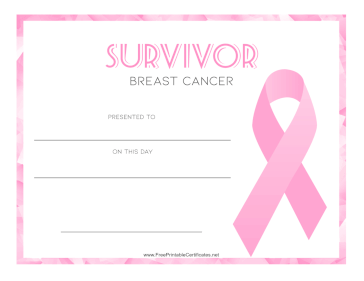 Survivor of Breast Cancer