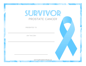 Survivor of Prostate Cancer