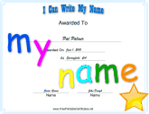 I Can Write Name