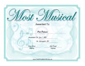 Most Musical Yearbook
