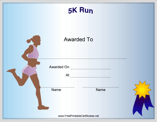 5k Participant Female