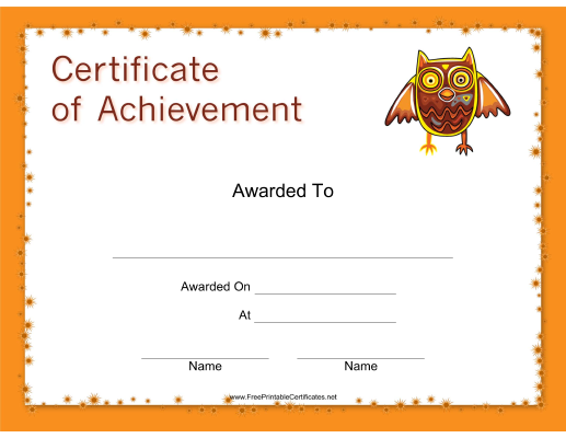 Owl Achievement