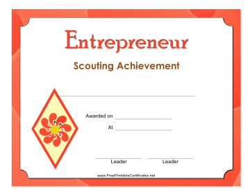 Entrepreneur Badge