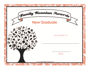 Family Reunion New Graduate