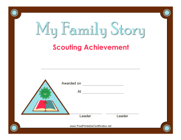 Family Story Badge