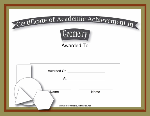 Geometry Academic