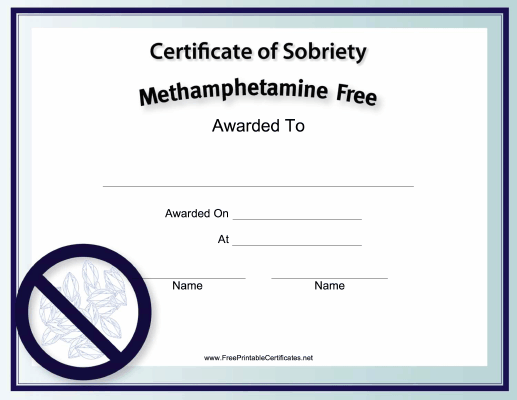 Methamphetamine-Free