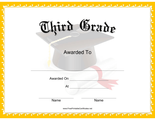 Mortarboard Grade 3