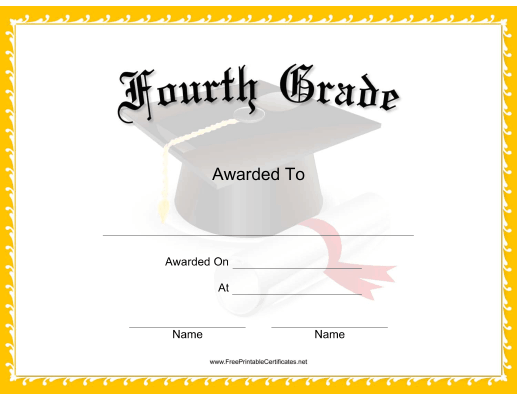 Mortarboard Grade 4