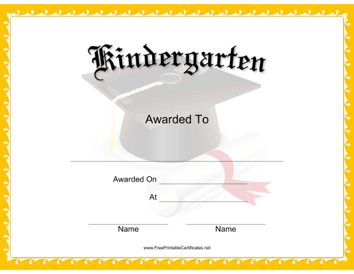 Mortarboard Kindergarten