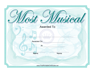 Most Musical Yearbook