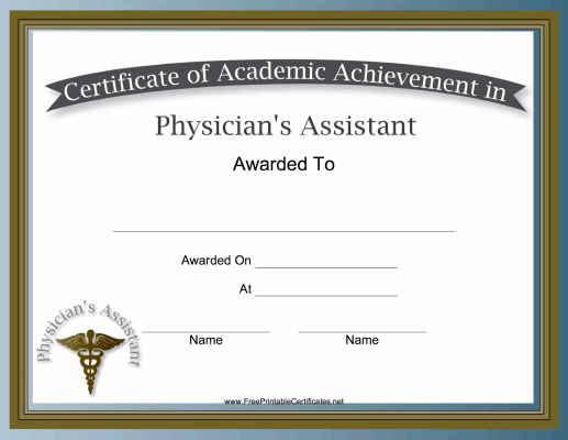 Physician Assistant Academic