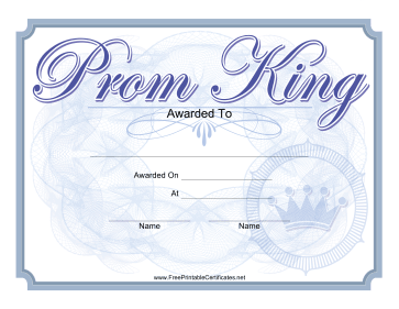 Prom King