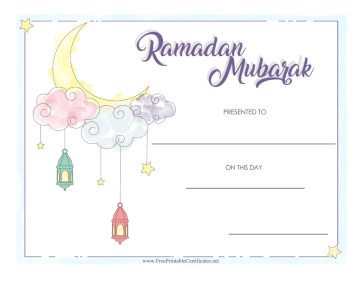 Ramadan Mubarak