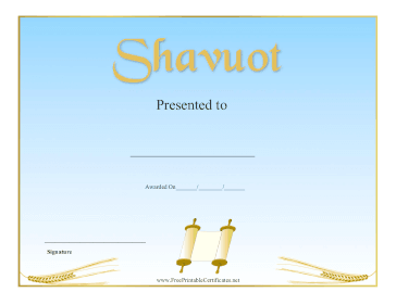 Shavuot