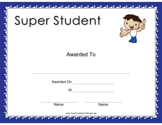 Super Student Boy