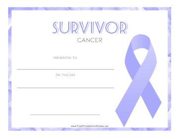 Survivor of Cancer