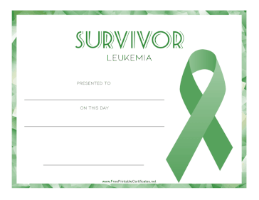 Survivor of Leukemia