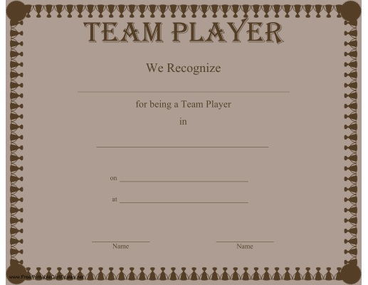 Team Player