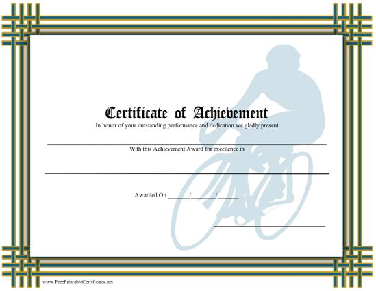 Achievement - Biking