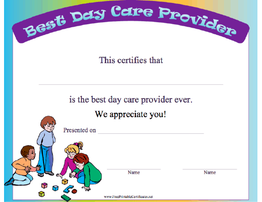 Best Day Care Provider