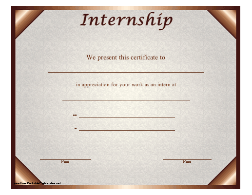 Internship