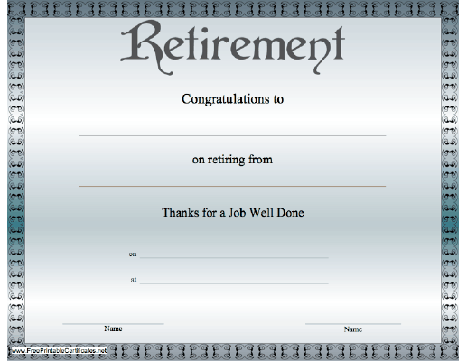 Retirement