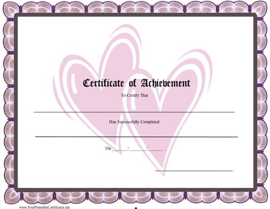 Achievement - Hearts