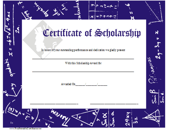 Scholarship