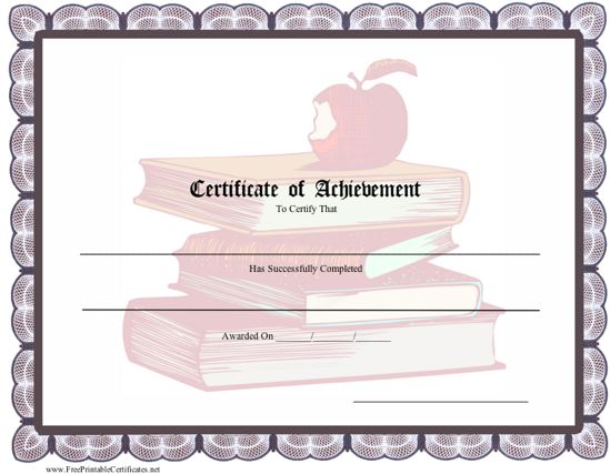 Achievement - Schoolbooks