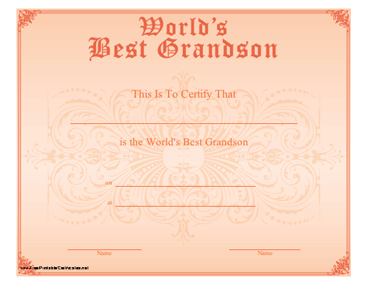 World's Best Grandson