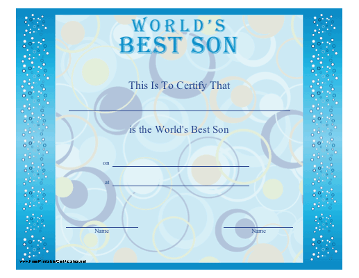 World's Best Son