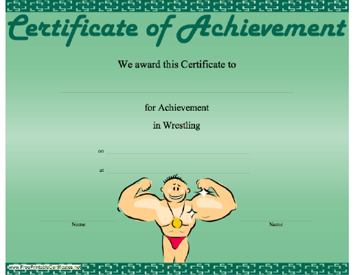 Wrestling Achievement