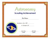 Astronomy Badge