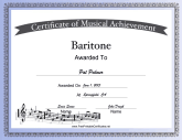 Baritone Vocal Music