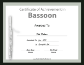 Bassoon Instrumental Music