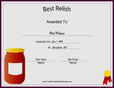 Best Relish