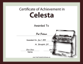 Celesta Instrumental Music