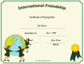 International Friendship