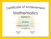 Math Achievement