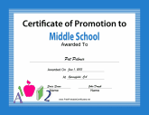 Middle School Promotion