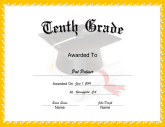 Mortarboard Grade 10