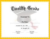 Mortarboard Grade 12