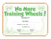 No Training Wheels Bicycle