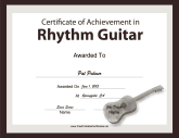 Rhythm Guitar Instrumental Music