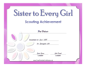 Sister Badge