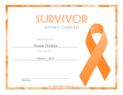 Survivor of Kidney Cancer