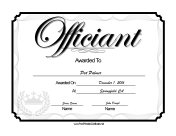 Wedding Officiant