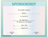 Sponsorship